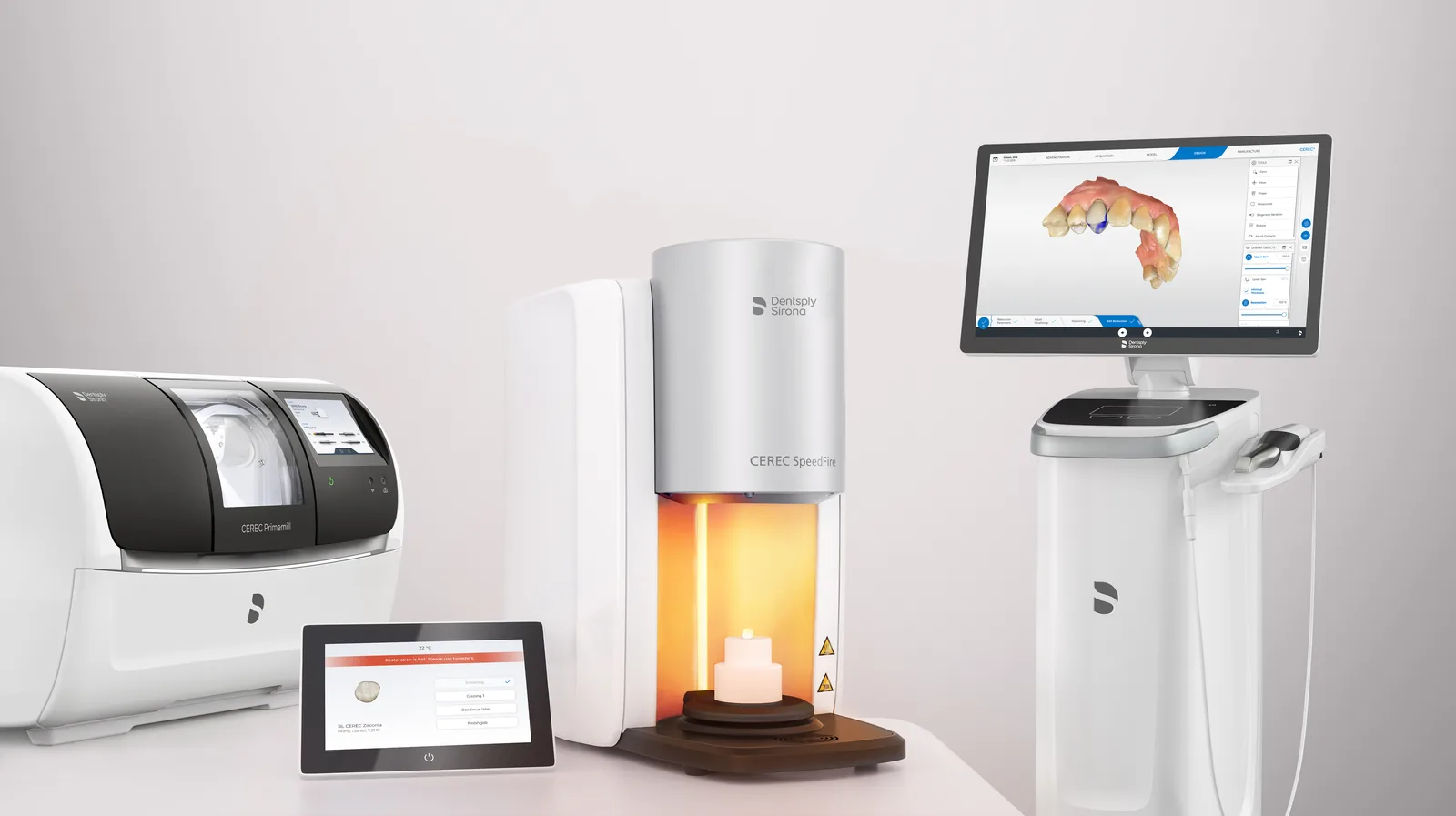 CEREC dental crown technology used for digital crown design and same-day restoration planning