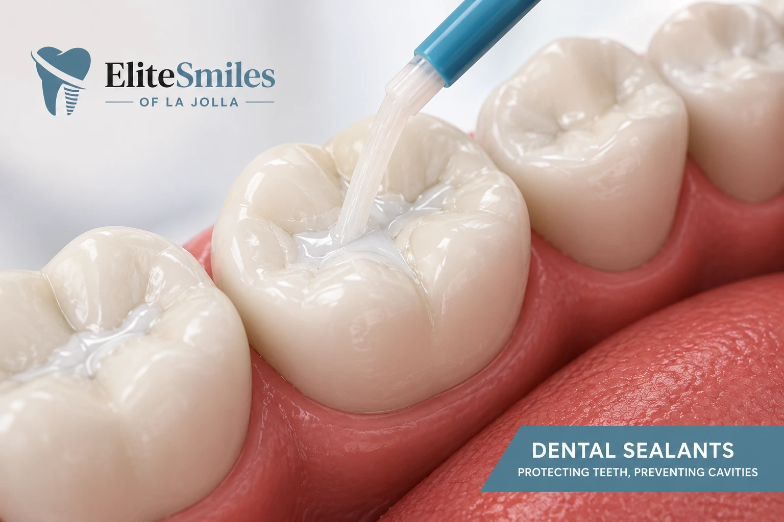 Dental sealants at Elite Smiles of La Jolla