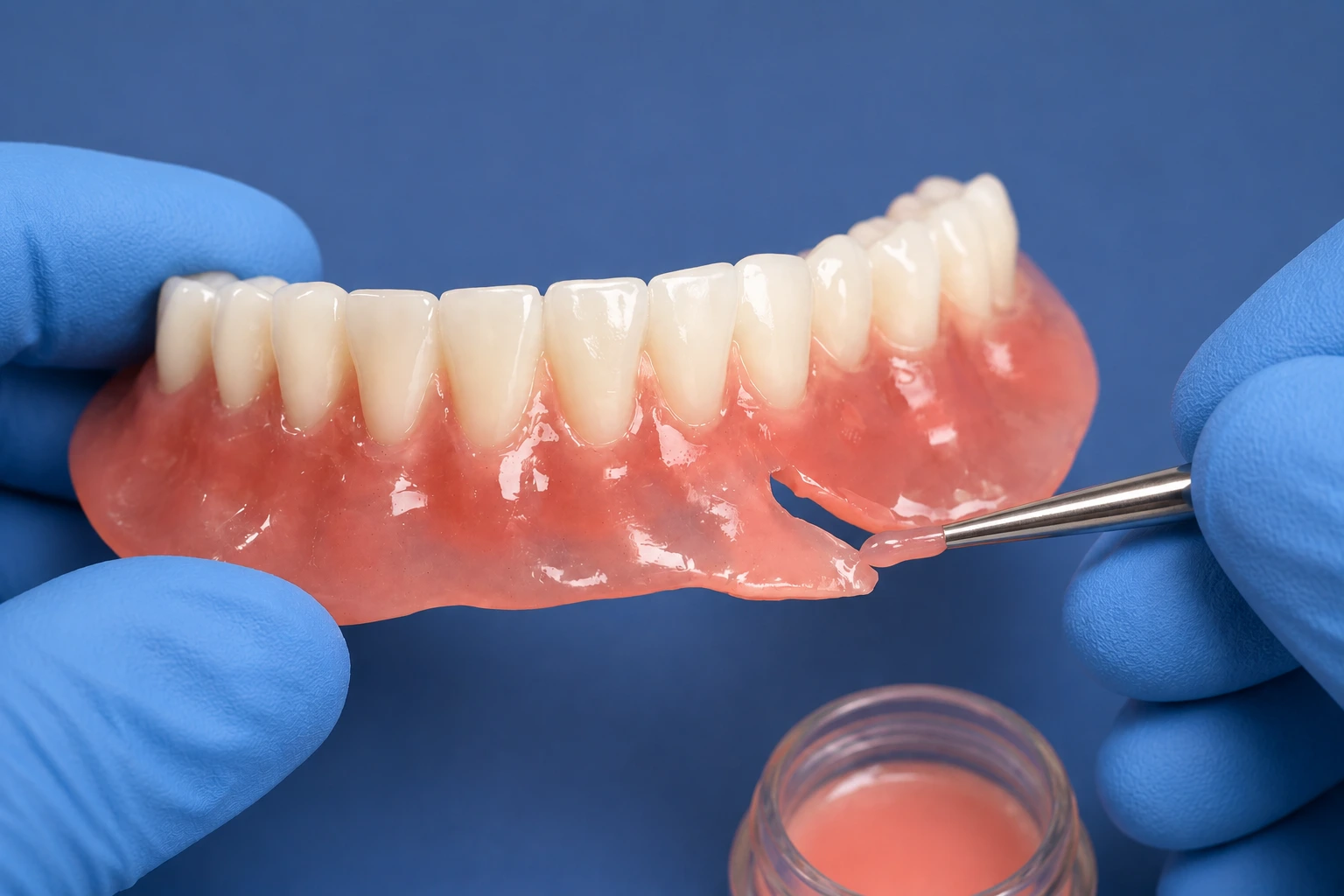 Denture repairs at Elite Smiles of La Jolla and Elite Dental Care in Chula Vista