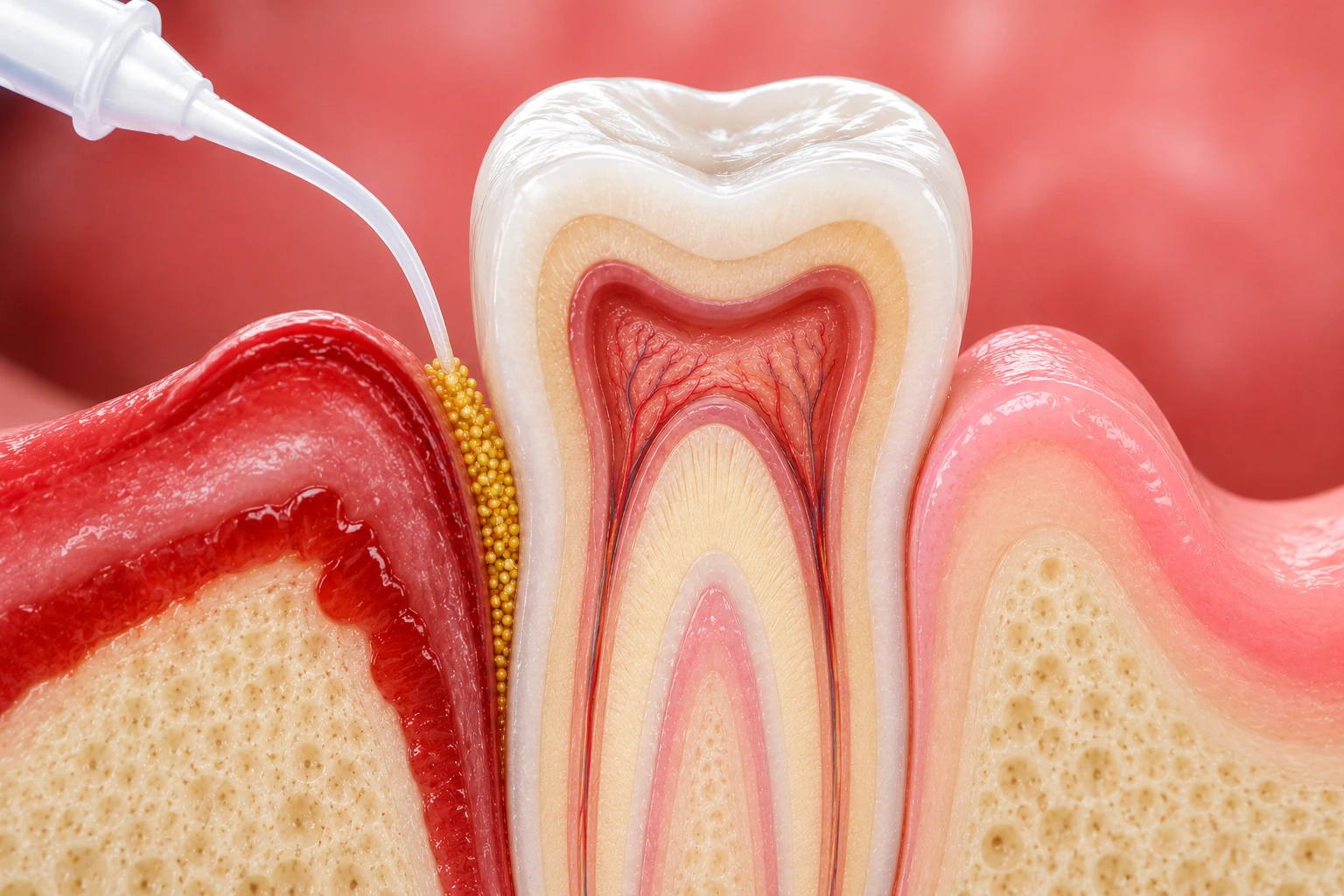 Gum antibiotic therapy at Elite Smiles of La Jolla
