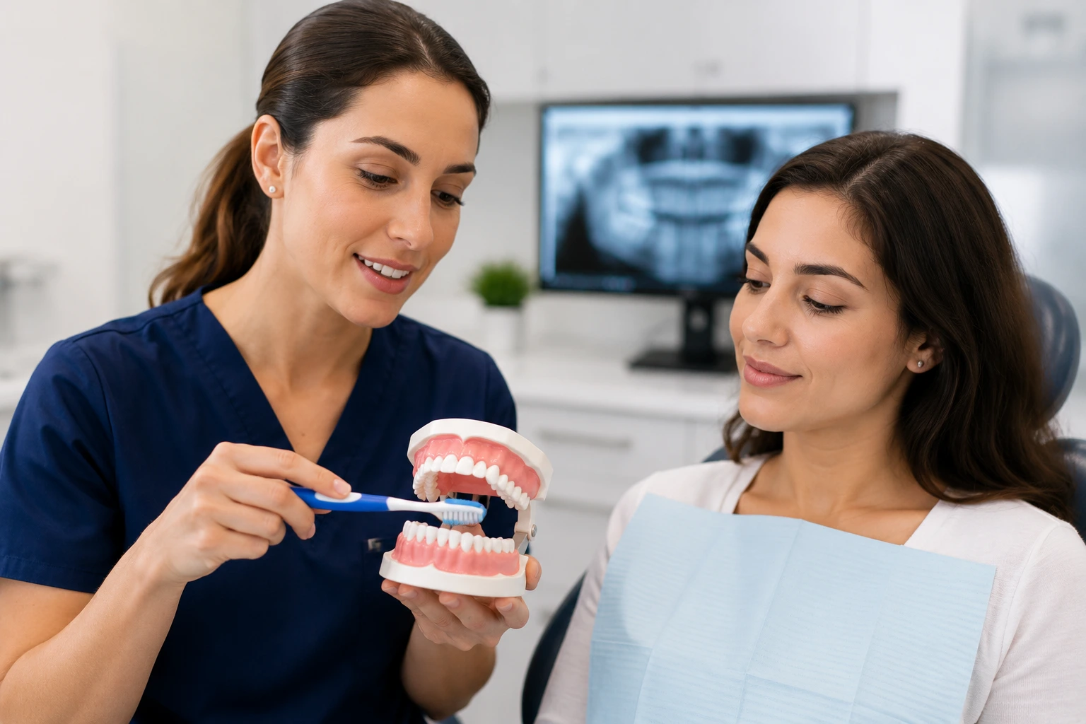 Personalized oral hygiene guidance at Elite Smiles of La Jolla