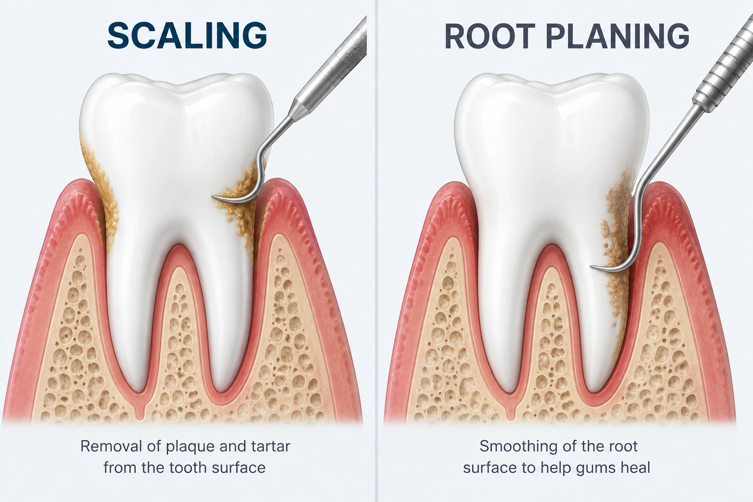 Scaling and root planing deep cleaning at Elite Smiles of La Jolla
